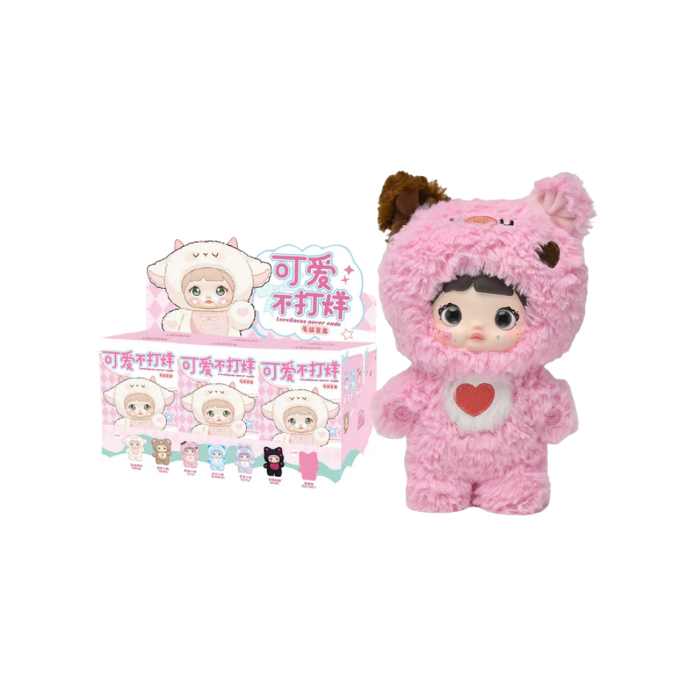 Nommi Loveliness Never Ends Series Plush Dolls. Blind Box 1 SET (6 BOXES) blind box