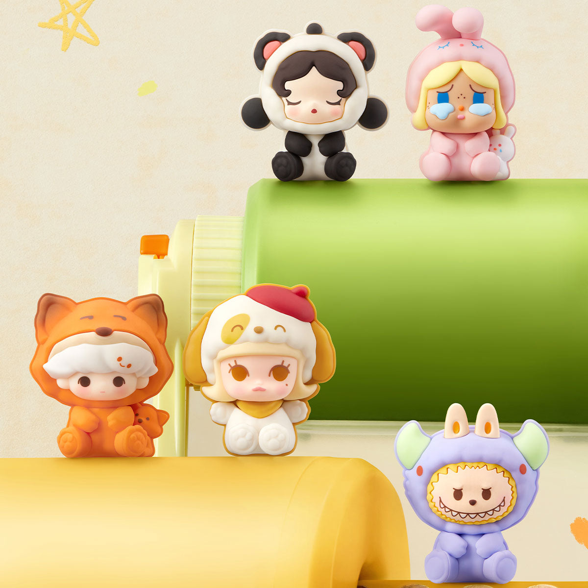 Bubble Cute Particle Pajama Party Series Decorative Buckle Blind Box