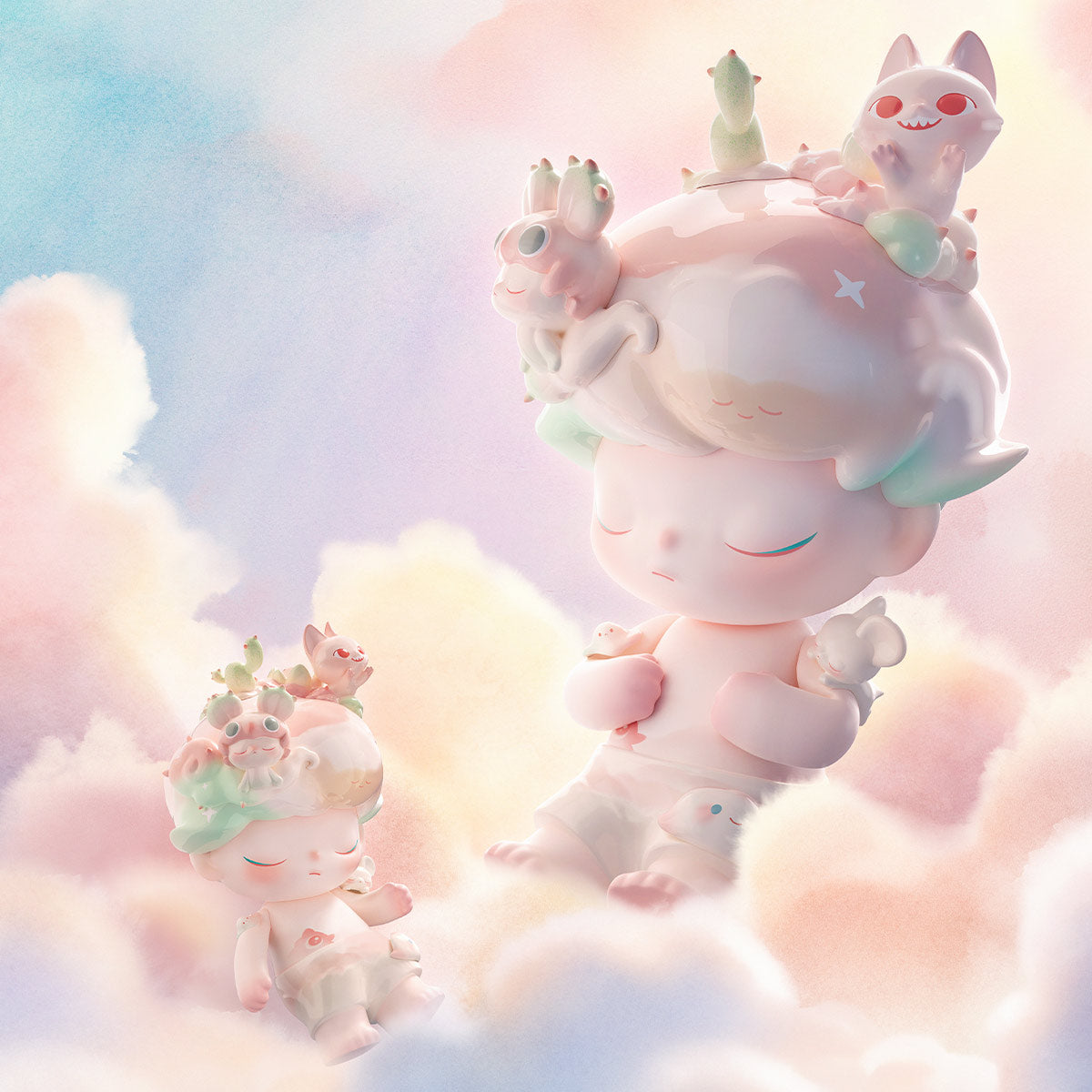 POPMART MEGA JUST DIMOO 400% Dreaming of You 400% (28.56cm)