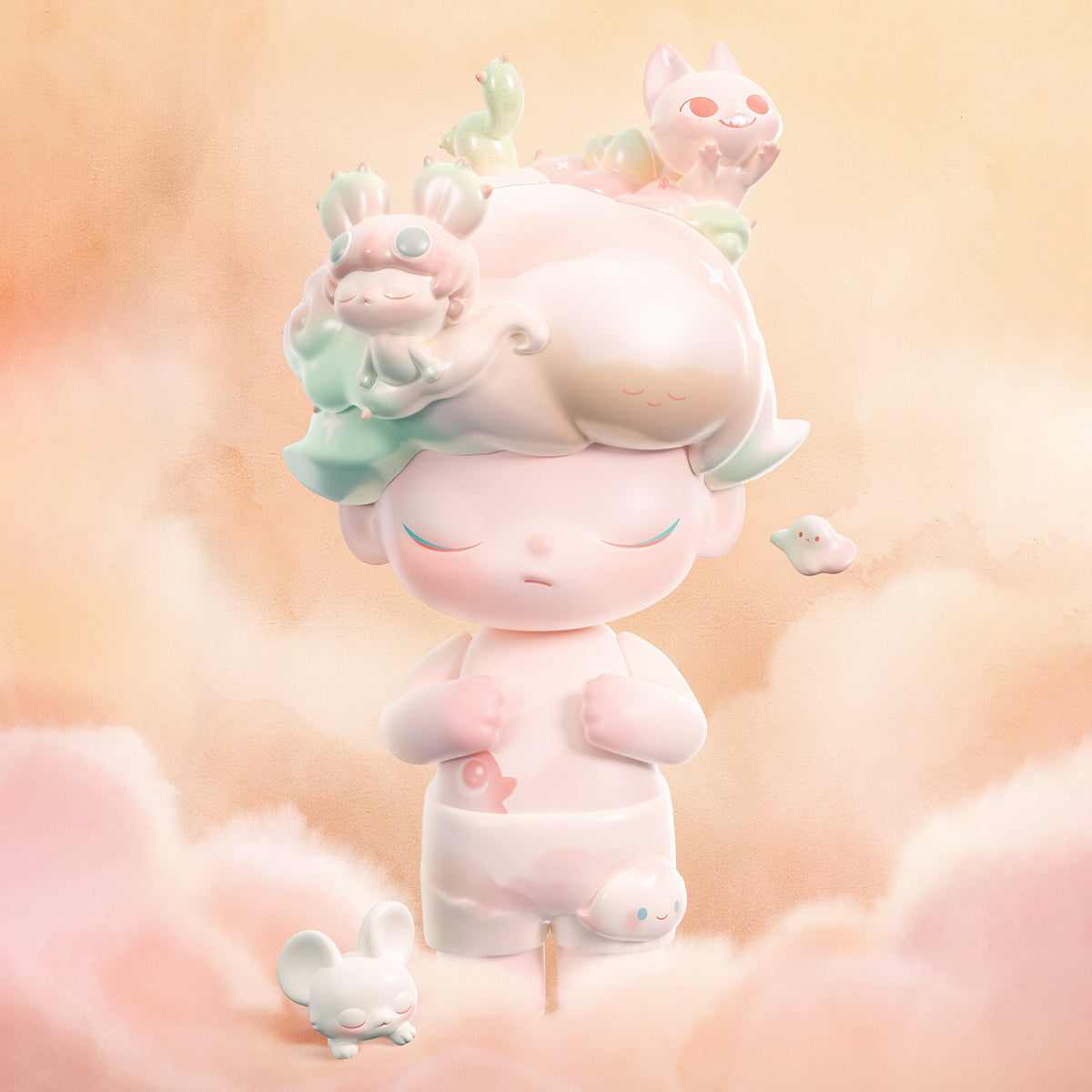 POPMART MEGA JUST DIMOO 400% Dreaming of You 400% (28.56cm)