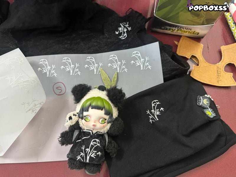 【45 - day pre - sale】POPMART SKULLPANDA clothes (No doll) - POP BOX