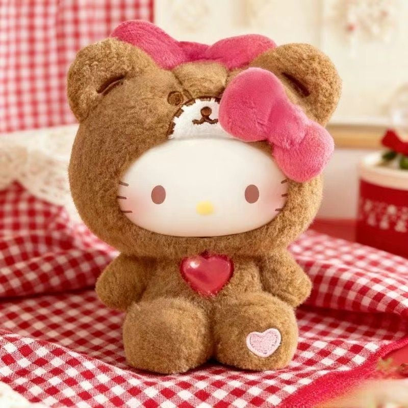 HK Teddy Pajamas Series Plush Dolls