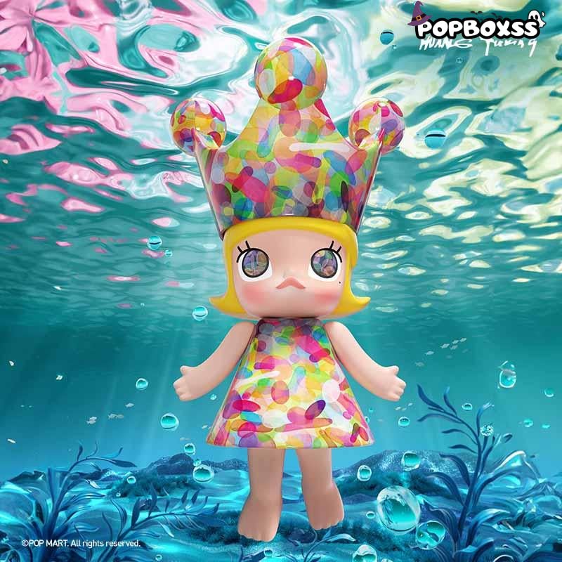 MEGA ROYAL MOLLY 400% x Huang Yuxing - Bubble - POP BOX