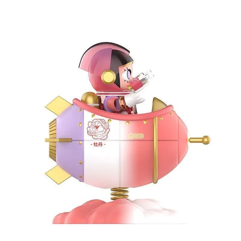 MEGA SPACE MOLLY 100% Blooming Series Peony Figure - POP BOX