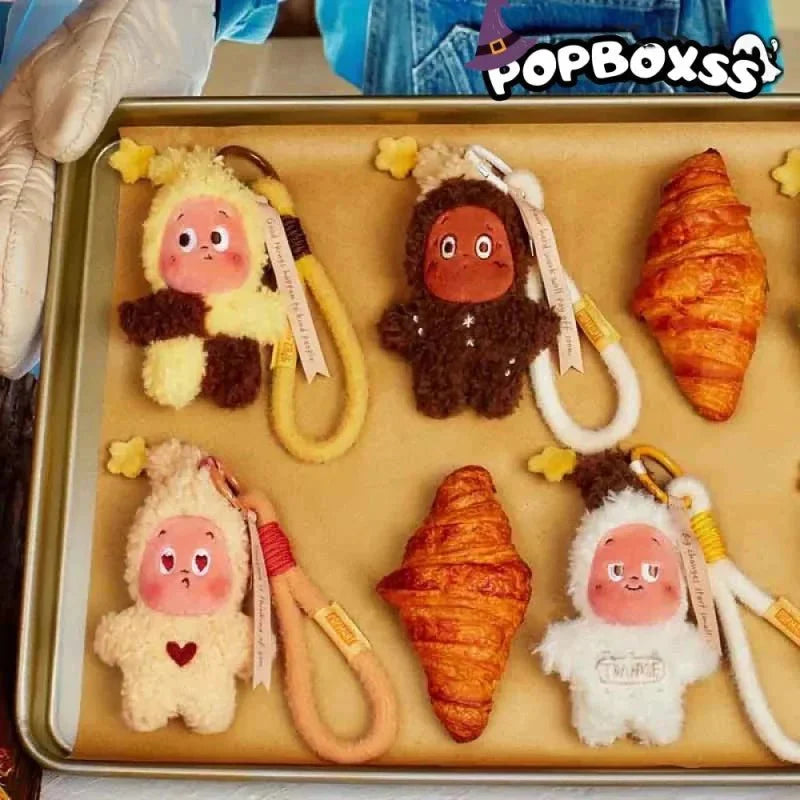 Twinkle Twinkle Delicious Moments Series Freshly Baked Biscuits Plush Pendant Blind Box - POP BOX