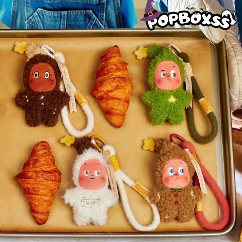 Twinkle Twinkle Delicious Moments Series Freshly Baked Biscuits Plush Pendant Blind Box - POP BOX